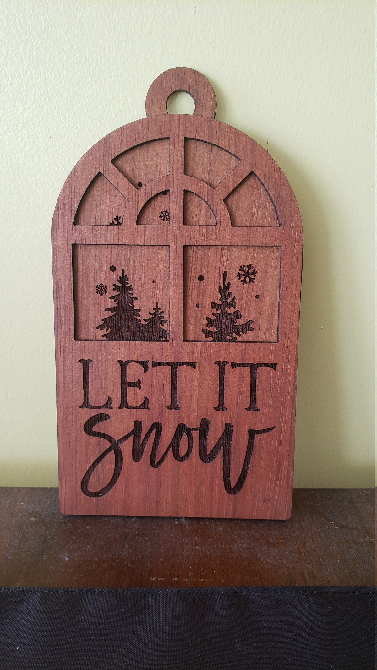 Let It Snow Window Ornament