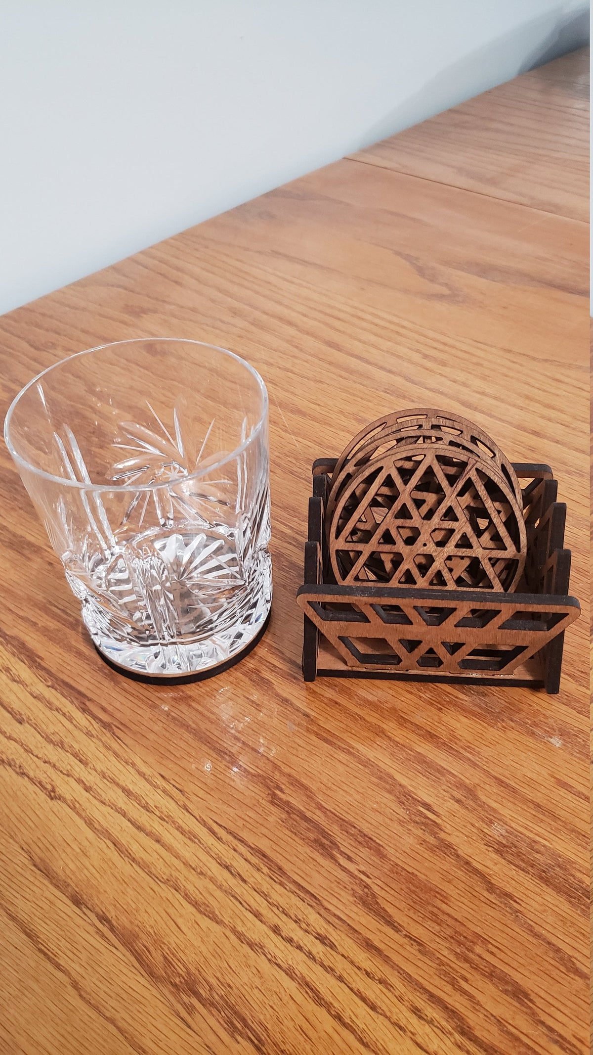 6 Coaster Set with Holder