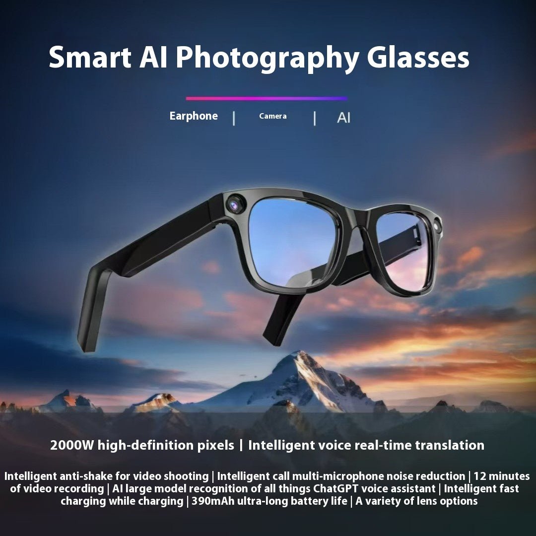 AI Camera Smart Glasses - Bwrink’s Got Wood
