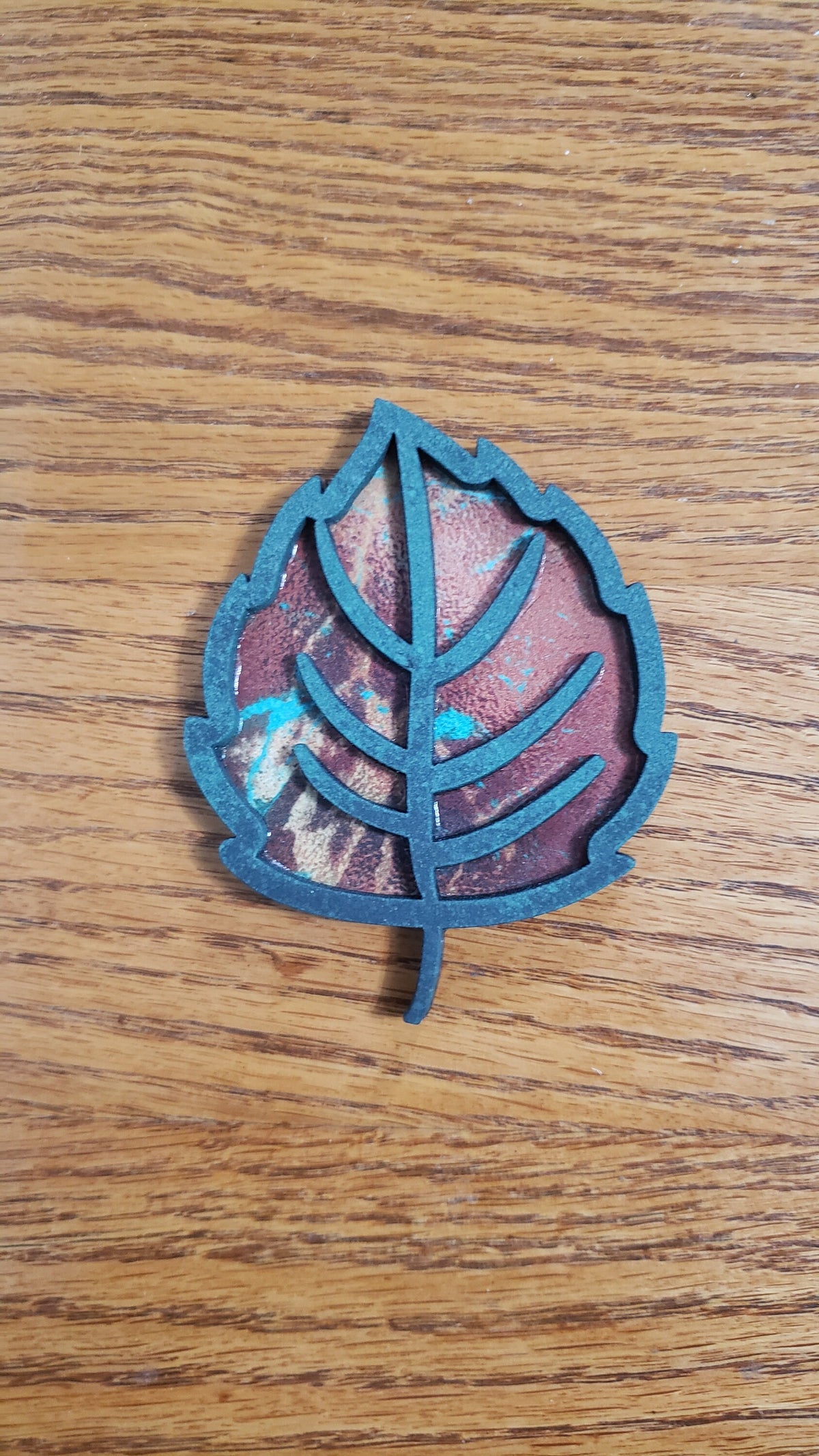 Fall Leaf Coaster & Décor Set - Set of 6