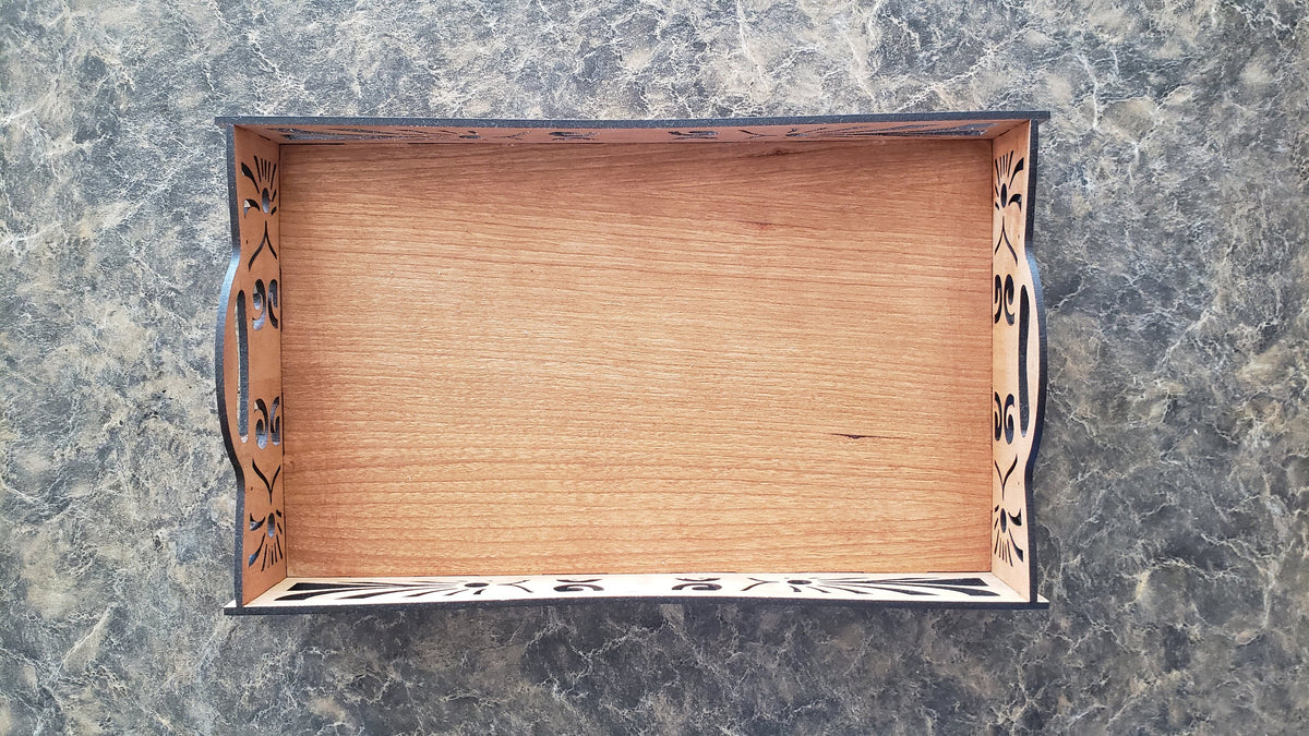 Solid Cherry Gentleman's Valet Tray