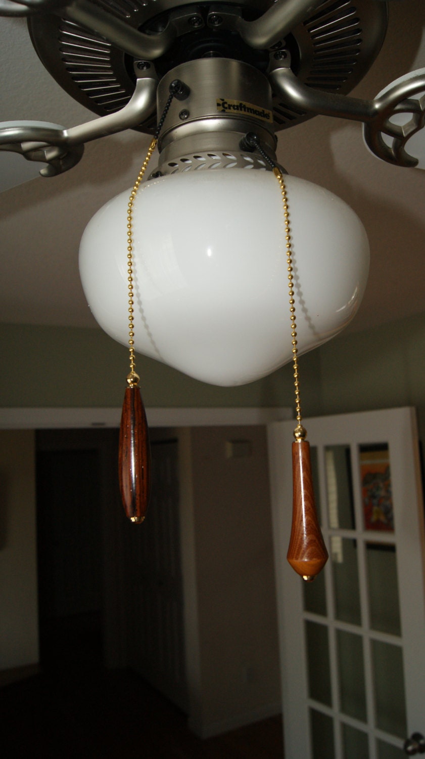 Handcrafted Cocobolo Chain Pull