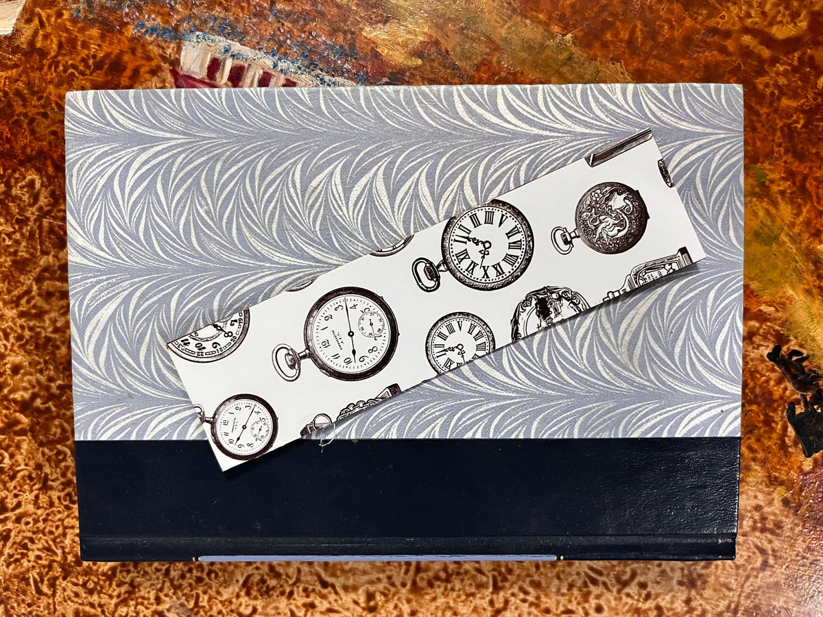 Striped Sapele Bookmark – Shhh, I'm Reading