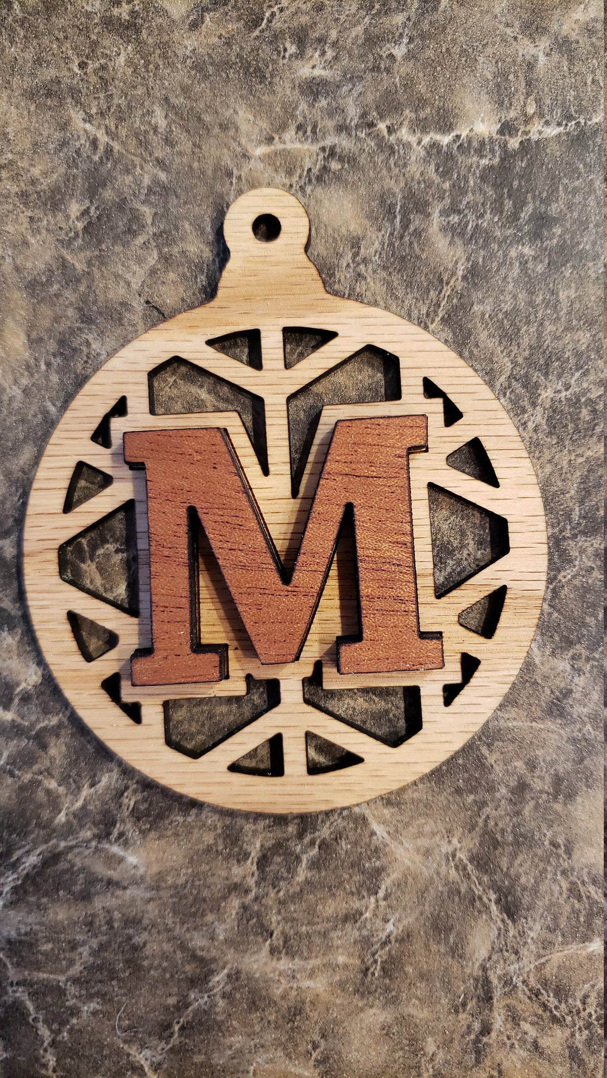 "MERRY" Christmas Ornament Set - Set of 5