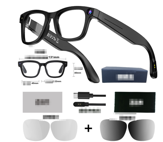 AI Camera Smart Glasses W/FREE SHIPPING