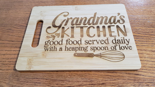 Bamboo Cheese & Cutting Board
