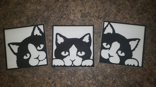 Cat Lover's 3-Panel Wall Art Set