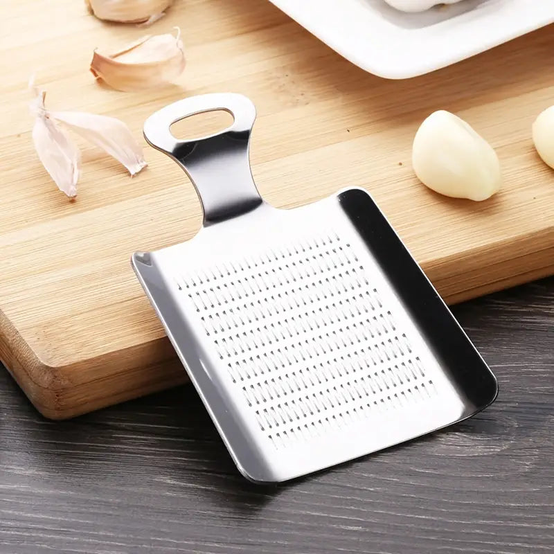 Stainless Steel Garlic Grater & Vegetable Grinder