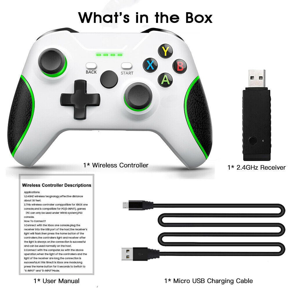 Wireless Controller For Xbox One, S, X, and Windows PC