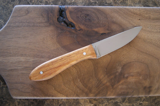 Handcrafted 7" Canarywood Hunting & Kitchen Knife
