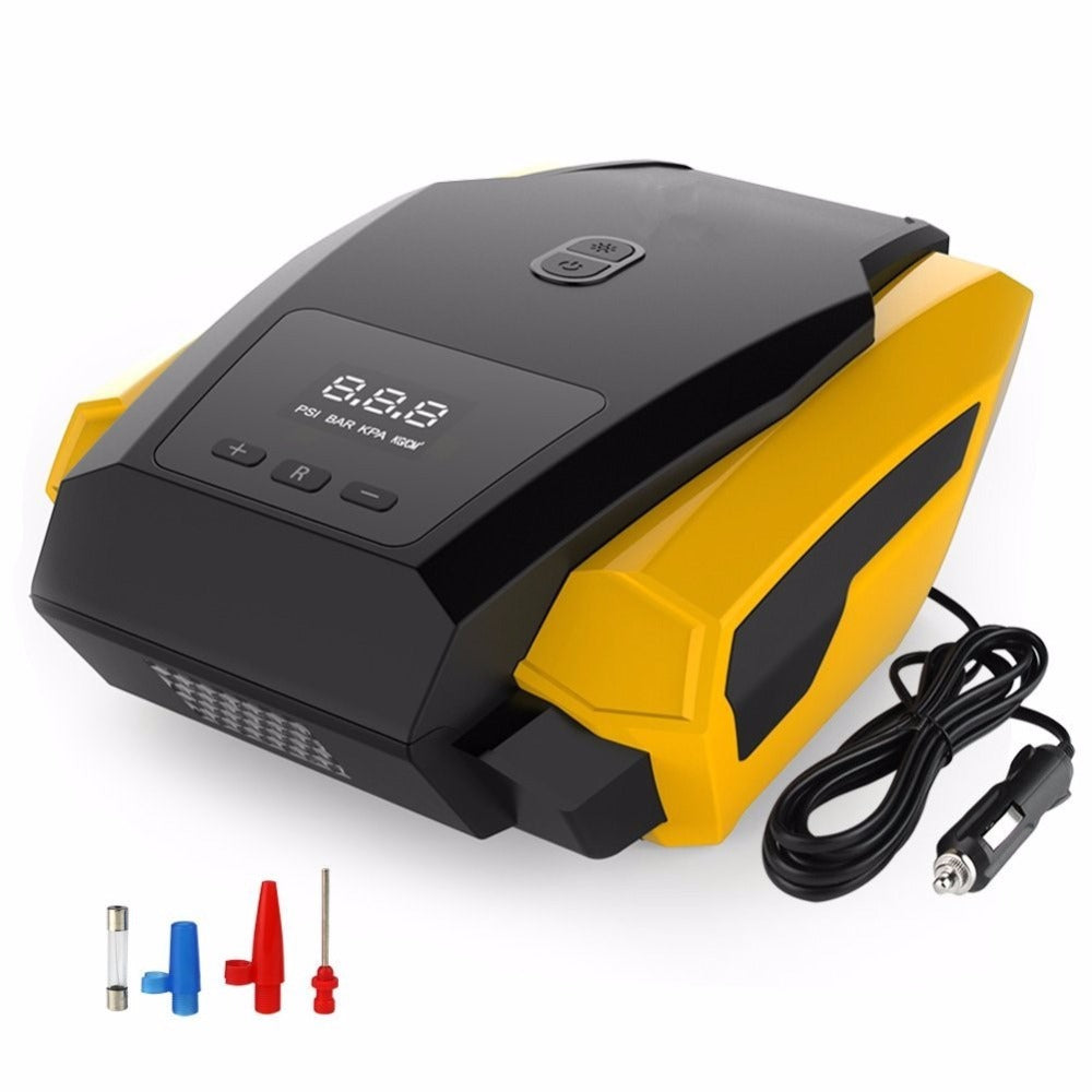 Electric Car Air Pump & Tire Inflator | 120W, 12V with 2.8m Cable