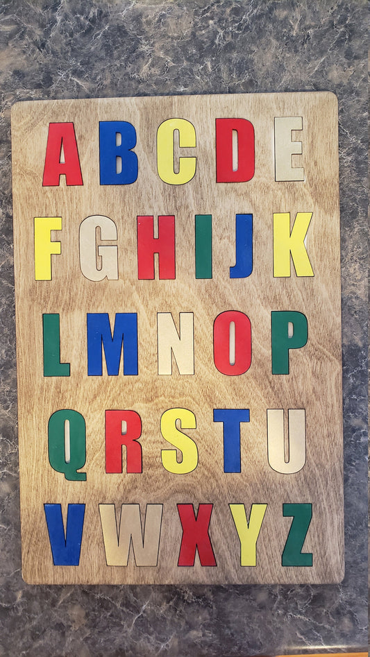 Wooden Alphabet Puzzle