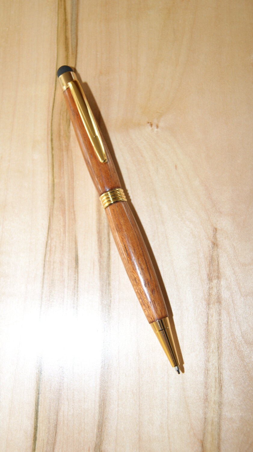 Brazilian Cherry Roadster Twist Pen with Stylus Tip
