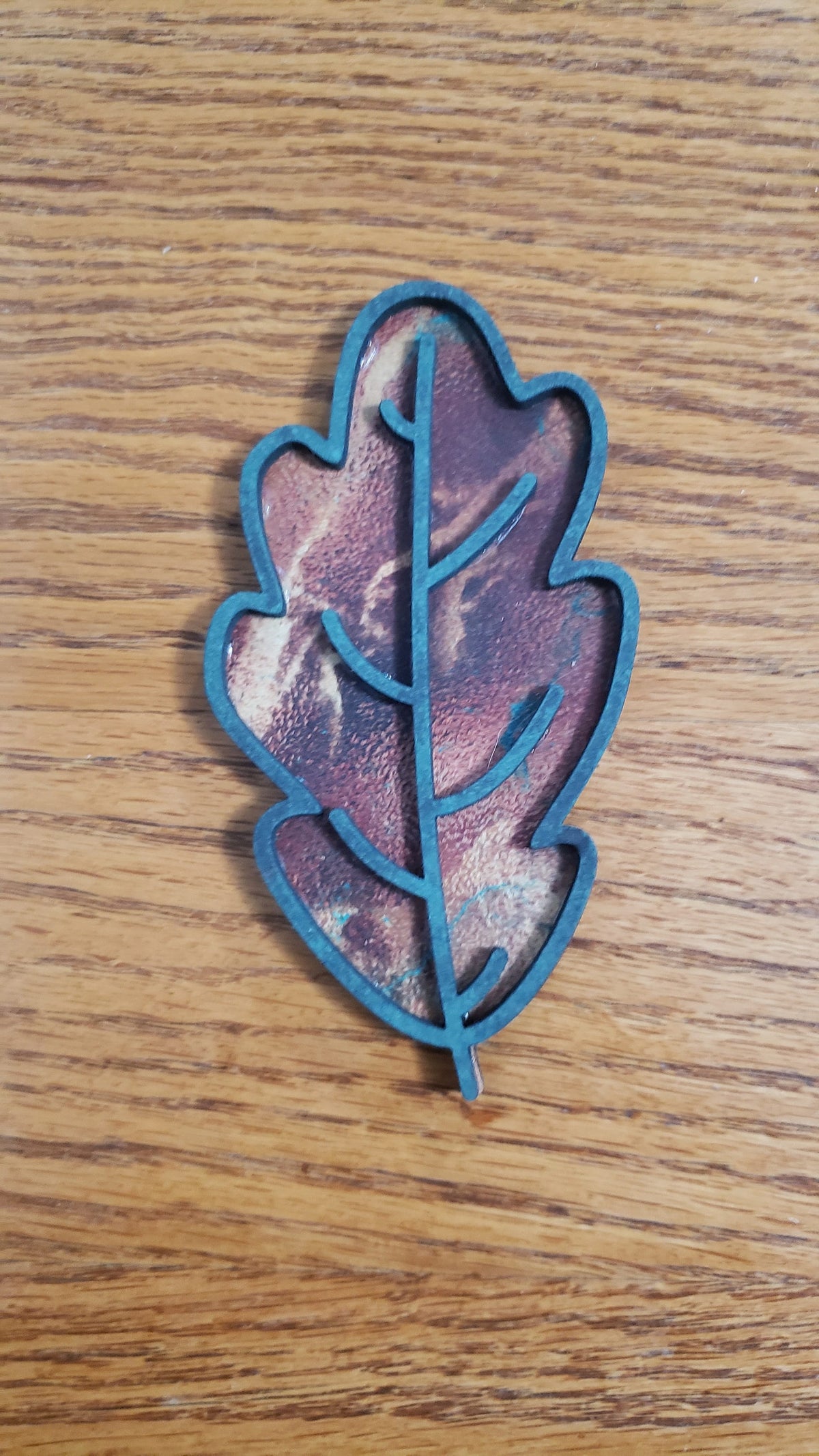 Fall Leaf Coaster & Décor Set - Set of 6