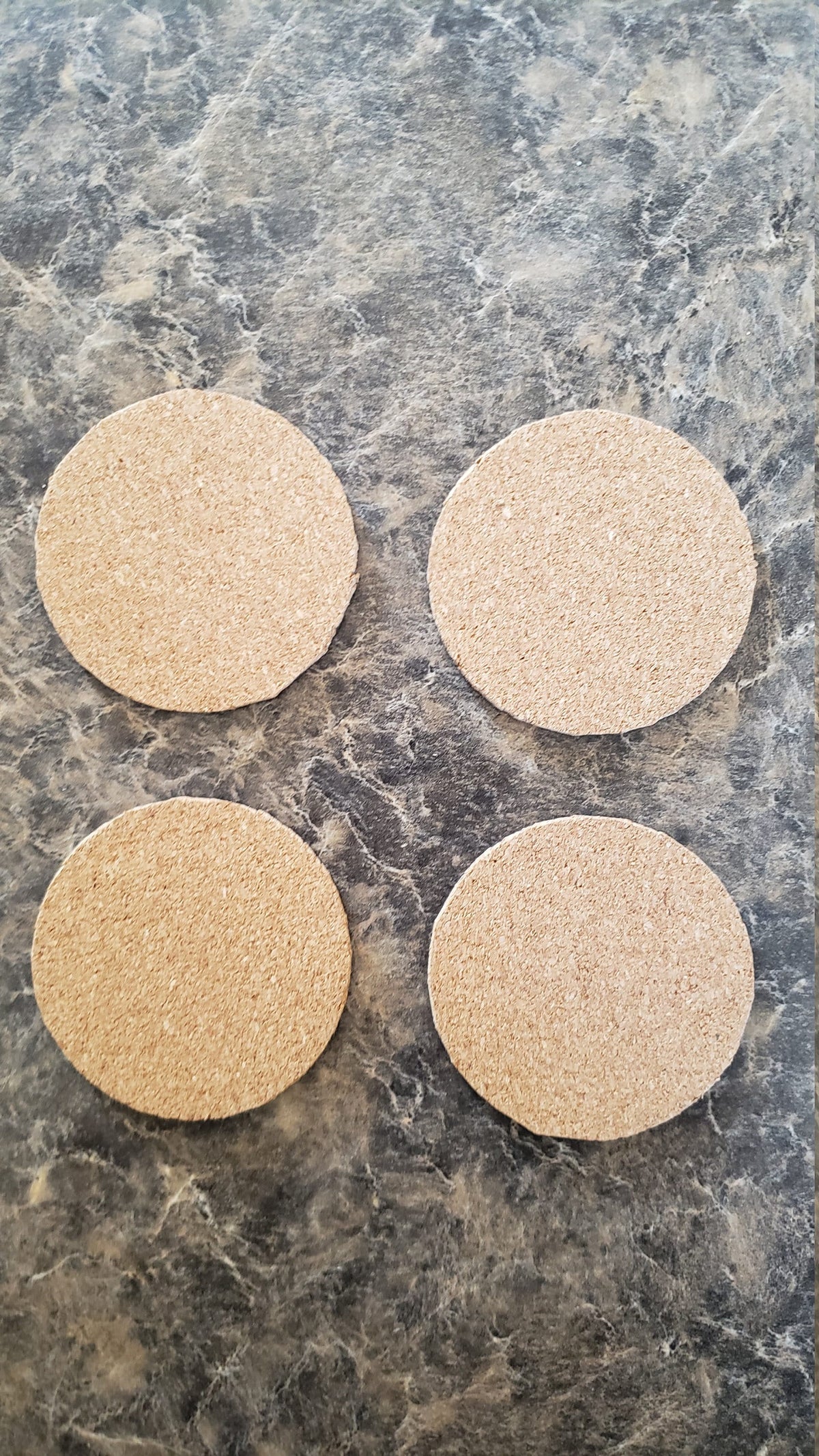 Cherry Wood Coaster Set of 4
