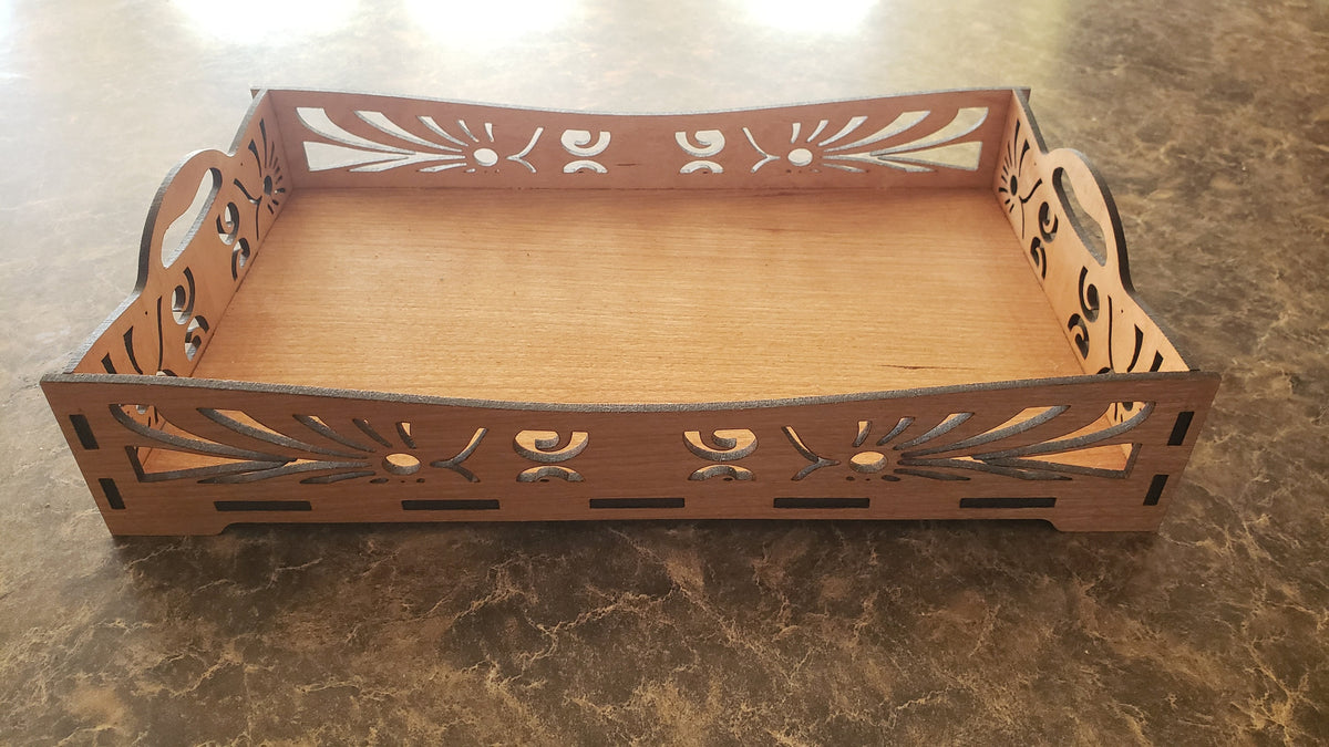 Solid Cherry Gentleman's Valet Tray