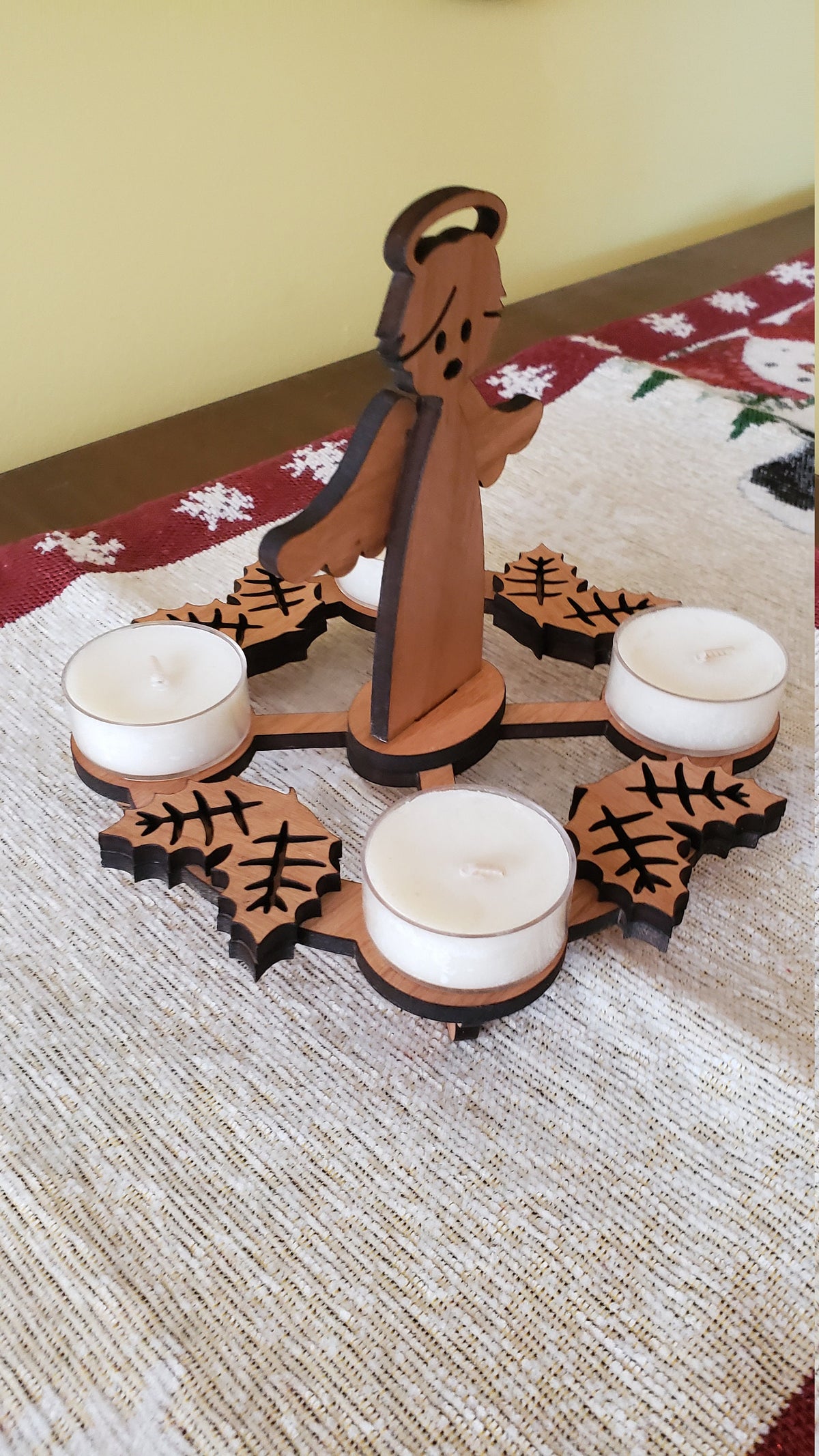 Angel Tea Light Candle Holder