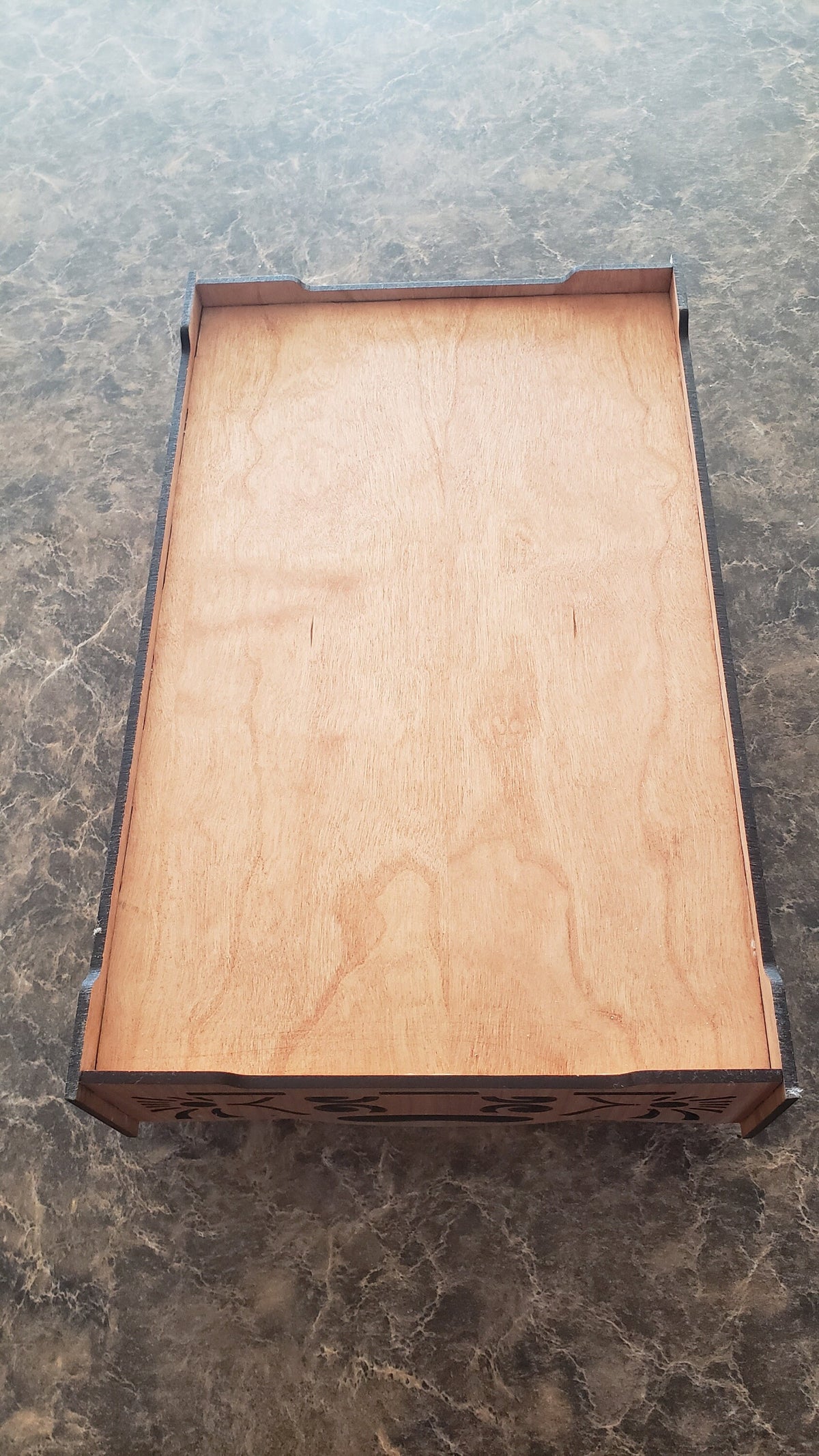 Solid Cherry Gentleman's Valet Tray