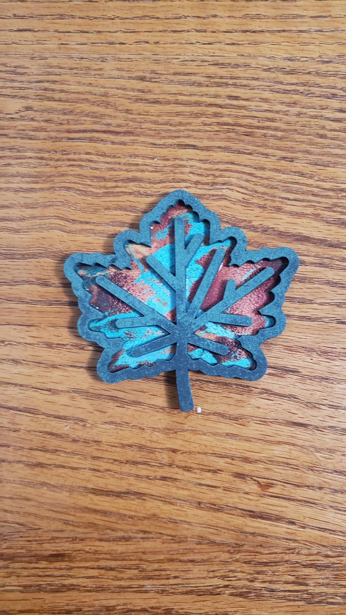 Fall Leaf Coaster & Décor Set - Set of 6