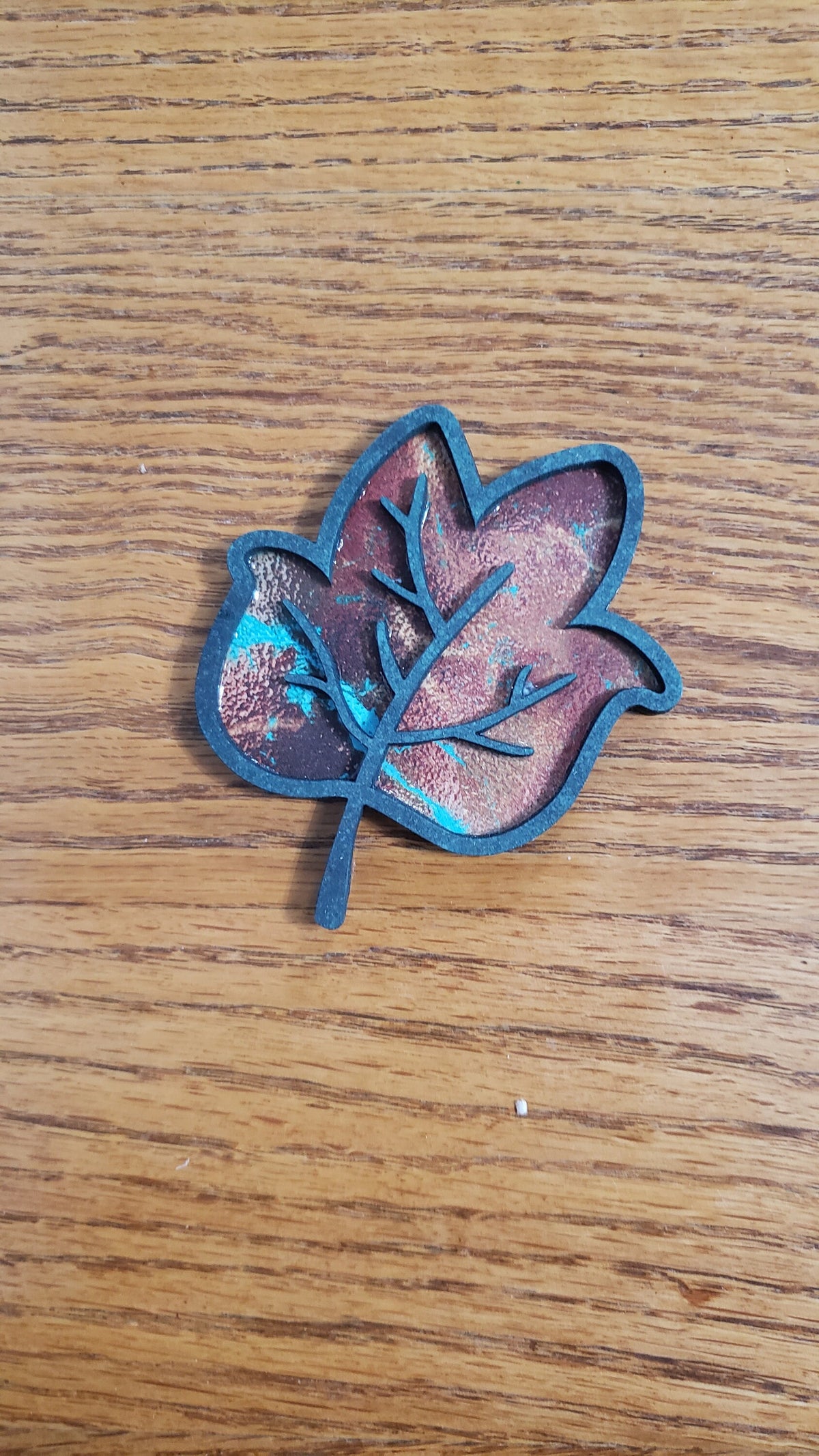 Fall Leaf Coaster & Décor Set - Set of 6
