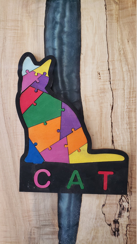 Kitty Cat Wooden Puzzle