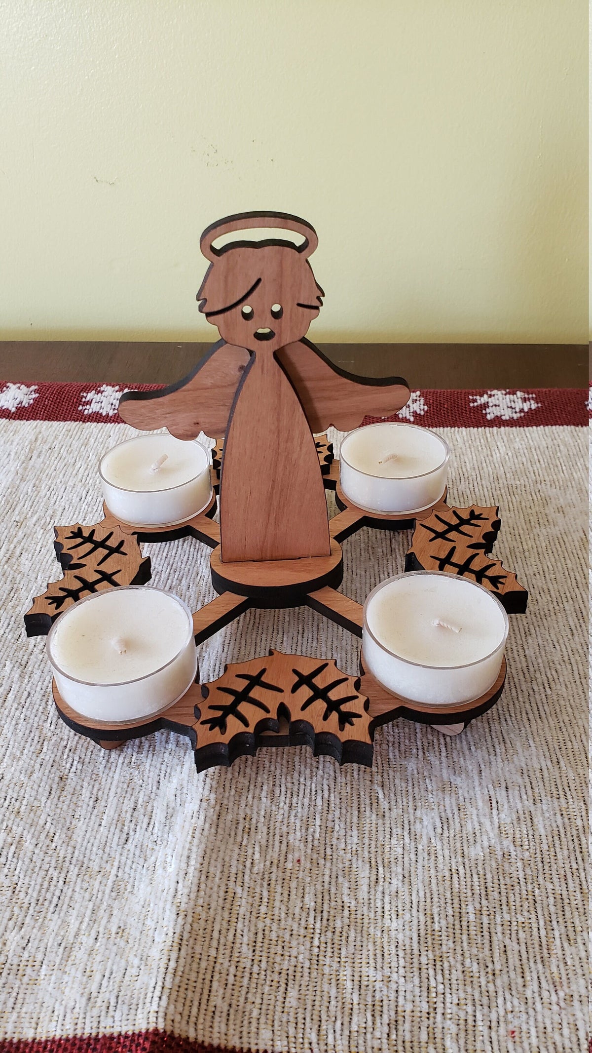 Angel Tea Light Candle Holder