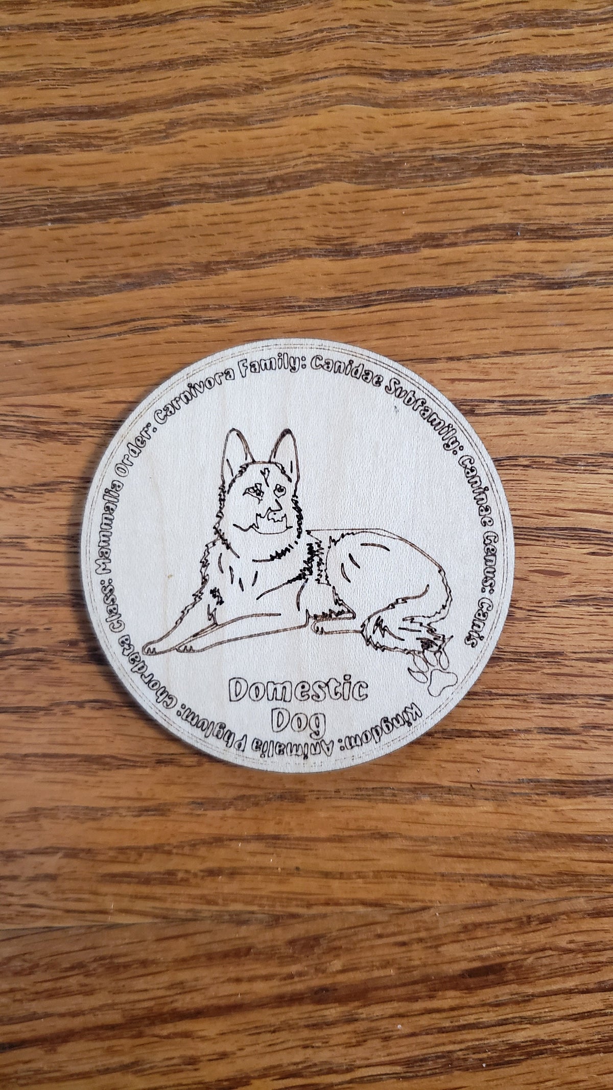 Educational K9 Dog Breed Token Set - Set of 12