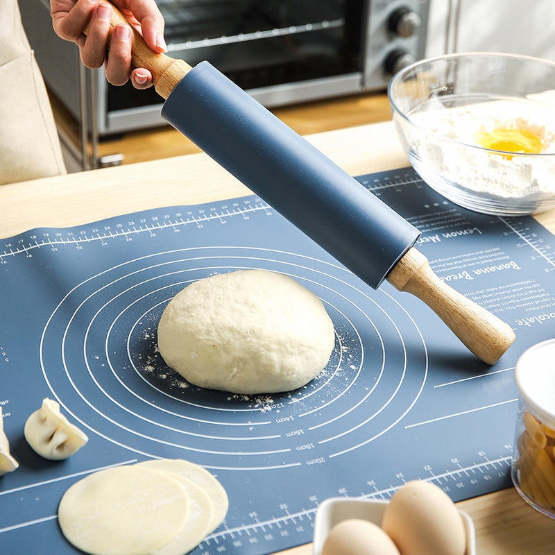 Thick Non-Slip Rolling Pin and Large Non-Stick Mat FREE SHIPPING