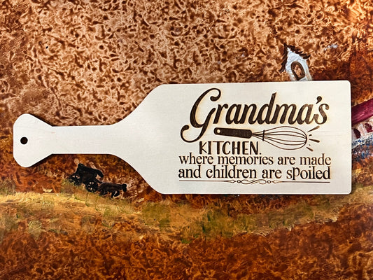 Grandma's Kitchen Sign