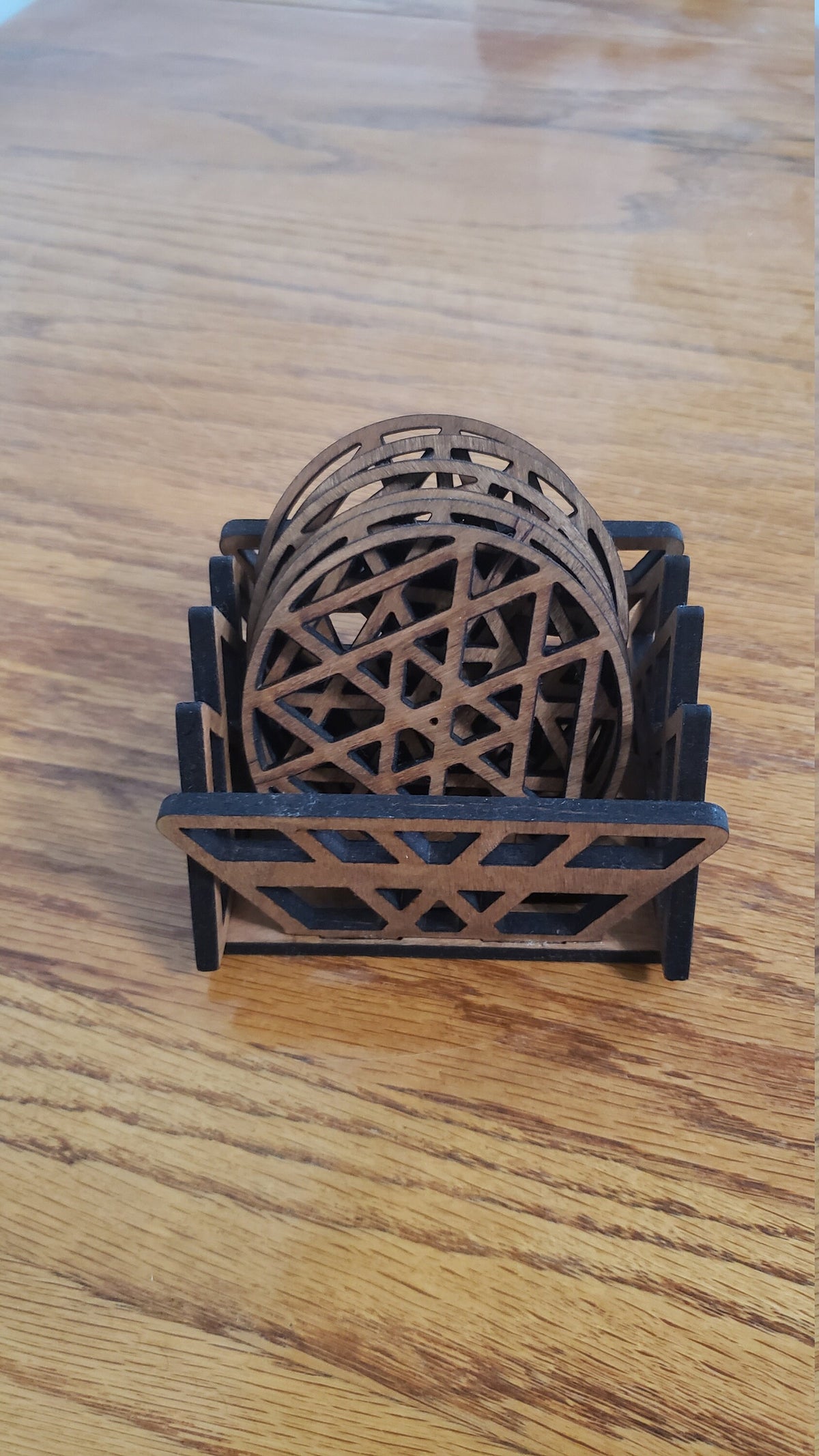 6 Coaster Set with Holder