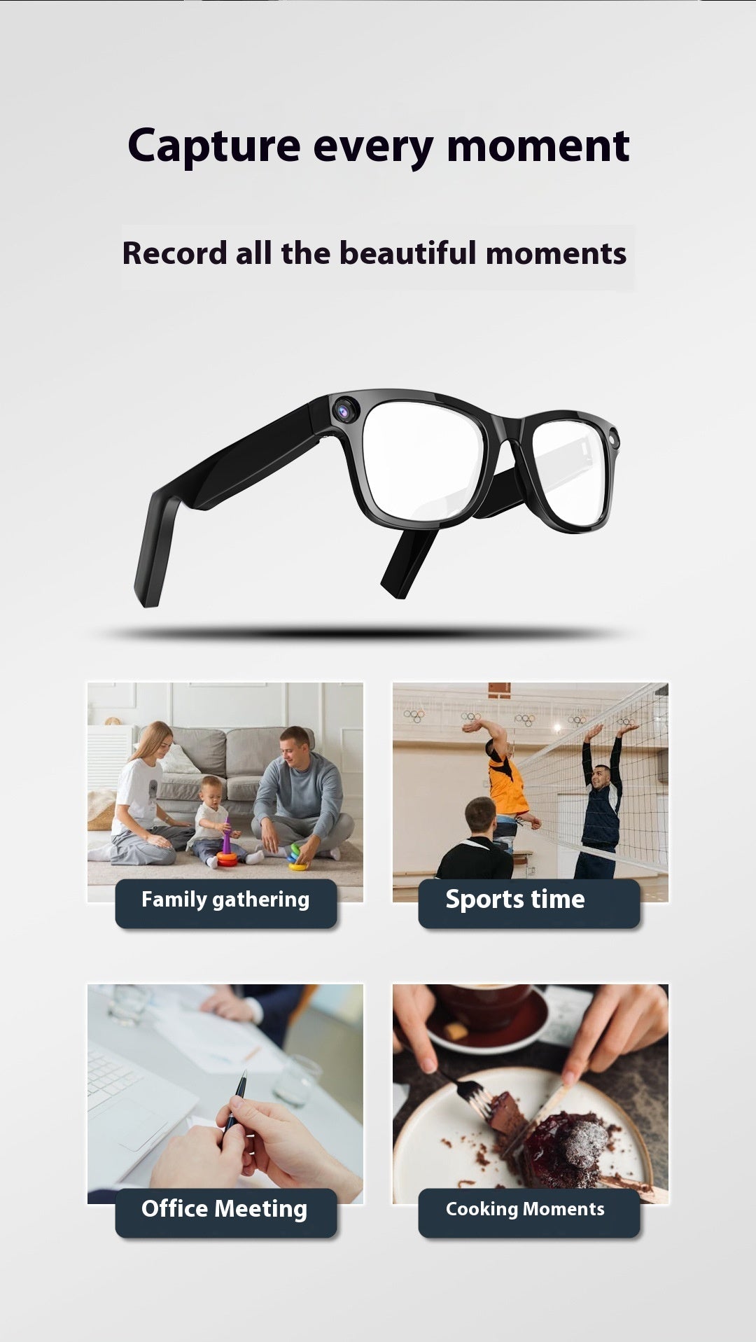 AI Camera Smart Glasses - Bwrink’s Got Wood