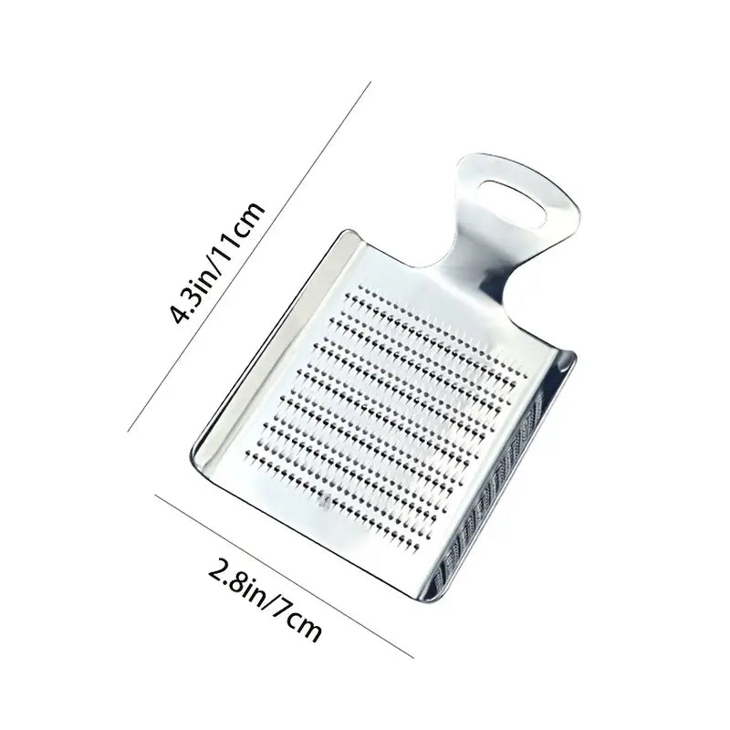 Stainless Steel Garlic Grater & Vegetable Grinder