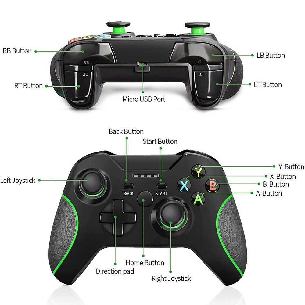 Wireless Controller For Xbox One, S, X, and Windows PC