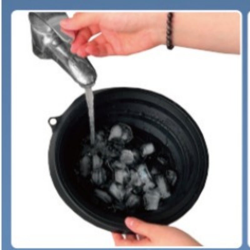 Collapsible Silicone Ice Basin - Bwrink’s Got Wood