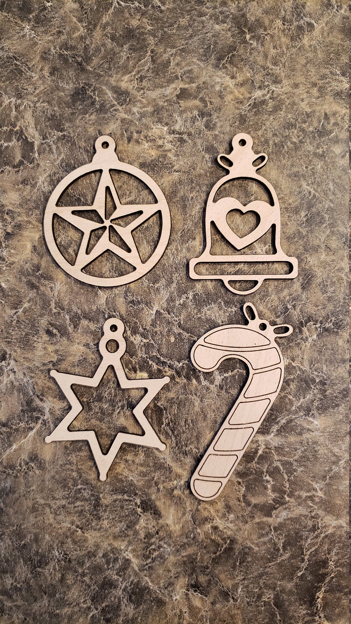 You-Paint Christmas Ornament Set - Set of 4 (Large)