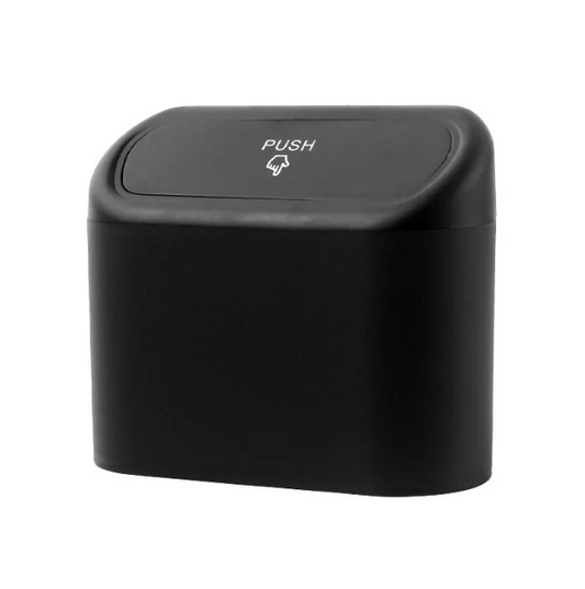Folding Car Trash Can With Lid For Auto Interior
