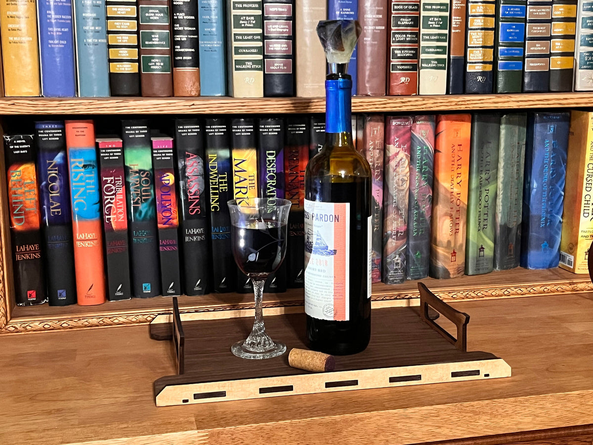 Handcrafted Bottle Stopper – Polished Stones in Epoxy