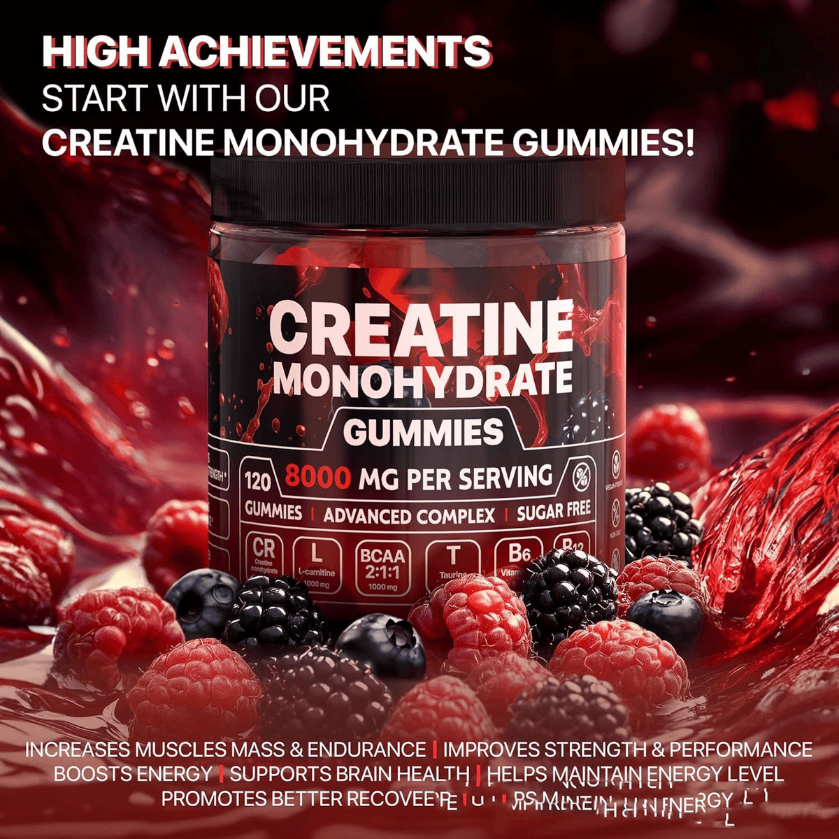 Muscle Boost Gummies - Bwrink’s Got Wood